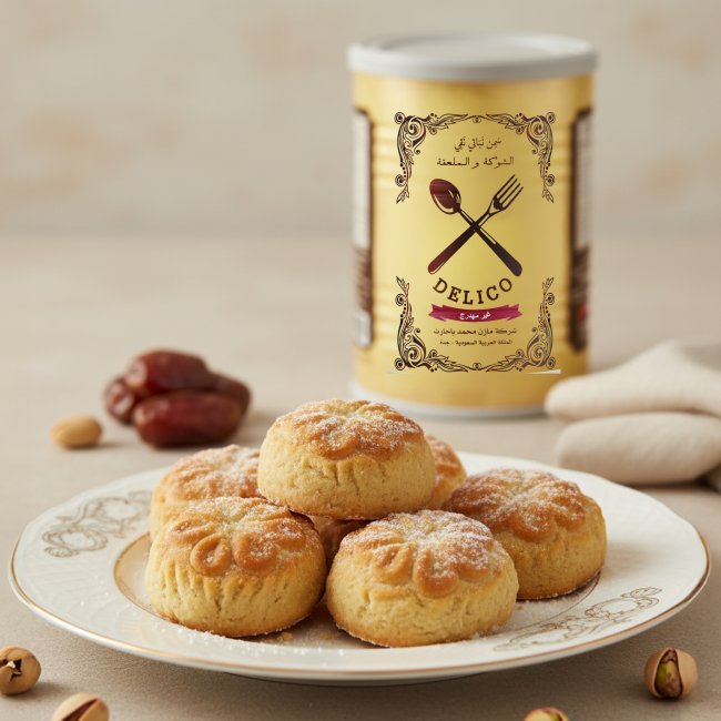 المعمول بسمن الشوكة والمعلقة