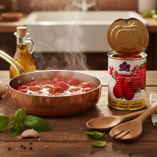 صلصة الطماطم الإيطالية بطماطم فيولا